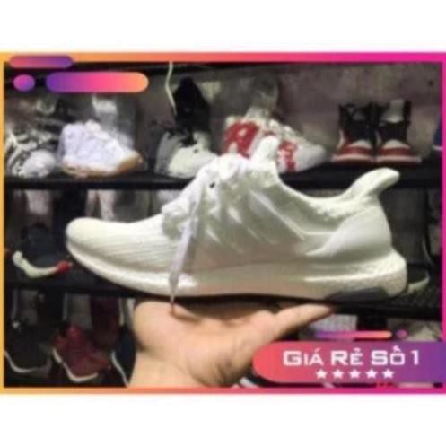 [Sale 3/3] [FREE SHIP 40K] Giày Ultra Boost 4.0 Full Box Dành Cho Nam Nữ _ Triple White Sale 11