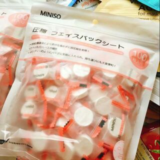 10 viên nạ nén Miniso