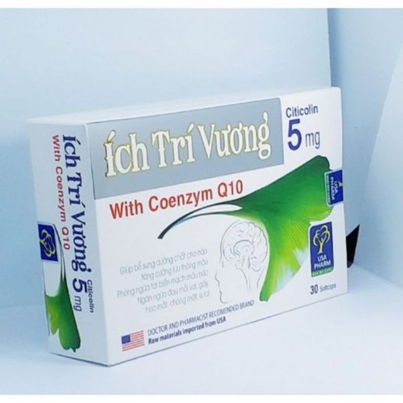 ÍCH TRÍ VƯƠNG - rối loạn tiền đình, chóng mặt, mất ngủ