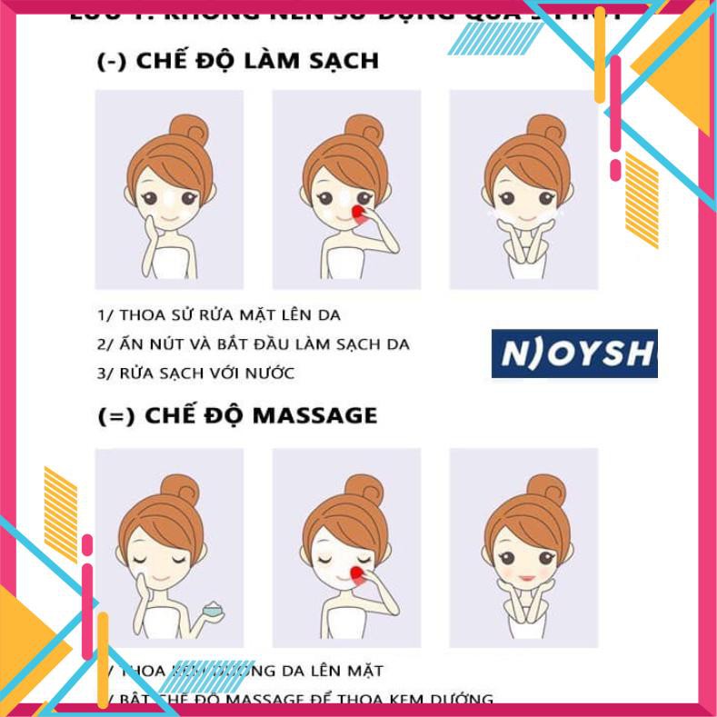 Mua ngay Máy rửa mặt Miniso Siêu Mạnh - Siêu Sạch - Cực An Toàn [Freeship 10k]