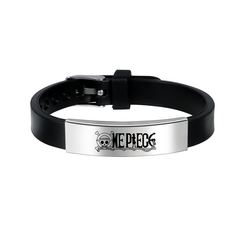 Vòng đeo tay da phong cách anime one piece