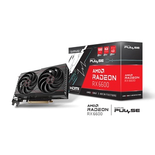 Card màn hình vga sapphire pulse radeon rx 6600 gaming oc 8gb  bảo hành 36t - ảnh sản phẩm 1