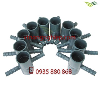 10 nối chữ thập 27-10ly, khớp nối ống nước