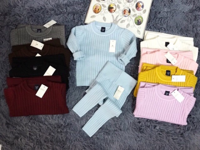 Bộ len Baby Gap dày dặn (1-5Y)