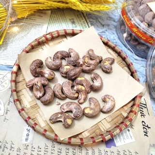 Hạt điều rang muối Bình Phước, hạt điều rang muối, hủ tròn hạt điều rang muối