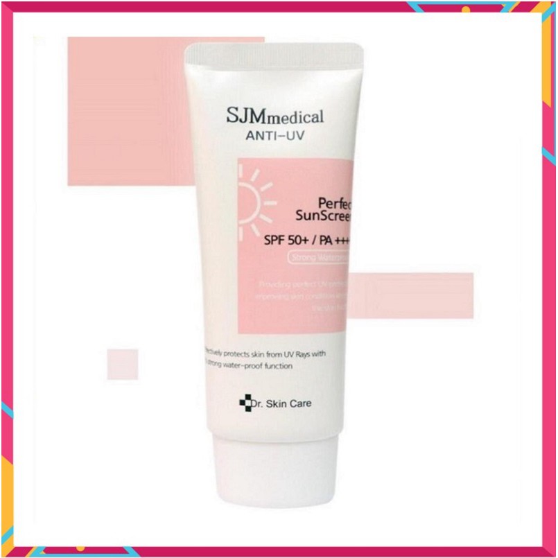 [ Chính Hãng ] Kem Chống Nắng SJM Medical Anti UV Perfect Sunscreen Hàn Quốc, Tuýp 60ml, Giúp Bảo Vệ Da Khi Đi Nắng