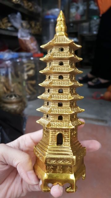 Tháp Văn Xương Bằng Đồng Vàng Cầu Đỗ Đạt | BigBuy360 - bigbuy360.vn
