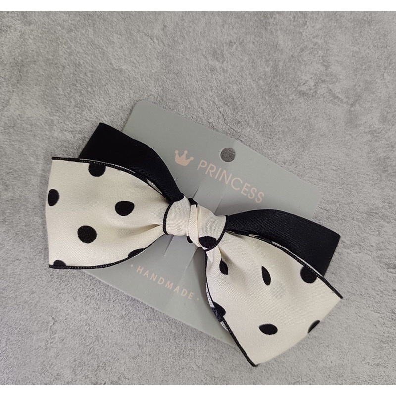 Kẹp Tóc Nơ Bản To Style Hàn Quốc Cao Cấp Xinh Xắn Cho Bé Gái - Phụ Kiện Tóc Kẹp Tóc