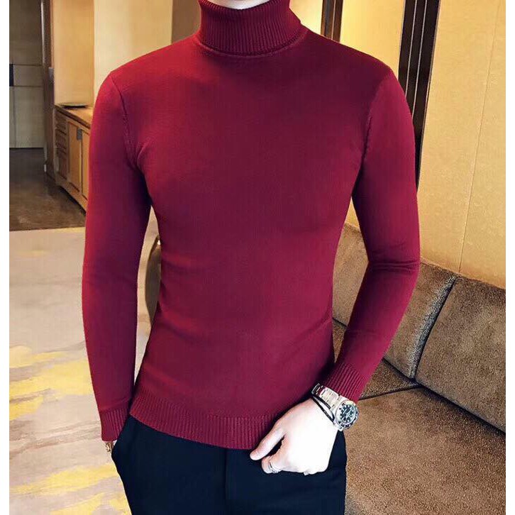 Combo 3 áo len nam cổ lọ từ 48-70kg | BigBuy360 - bigbuy360.vn