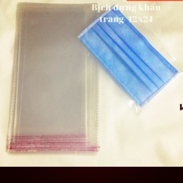 1 Kg túi đựng 10 cái khẩu trang - Đủ các size