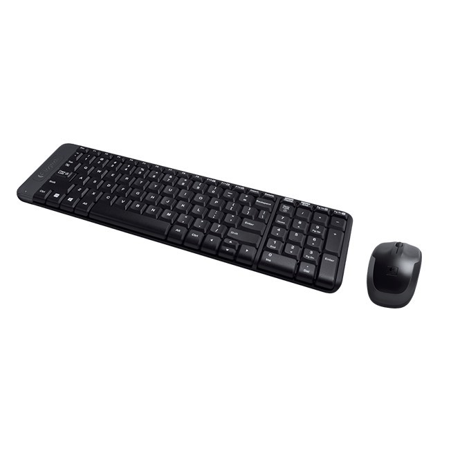 Bộ Bàn Phím Và Chuột Không Dây Logitech MK220