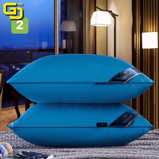 ( Combo 2 Gối ) Cặp gối hilton chuẩn tem mác - Gối ngủ cao cấp
