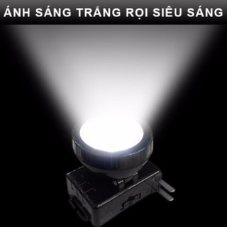 ĐÈN ĐỘI ĐẦU - PIN SẠC - LED SÁNG TRẮNG