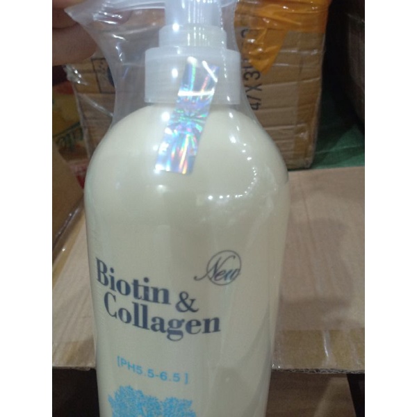 Cặp Gội + Xả Biotin Collagen 1000ml- Sản Phẩm Siêu Mềm Mịn Tóc Giữ Mùi Thơm Lâu