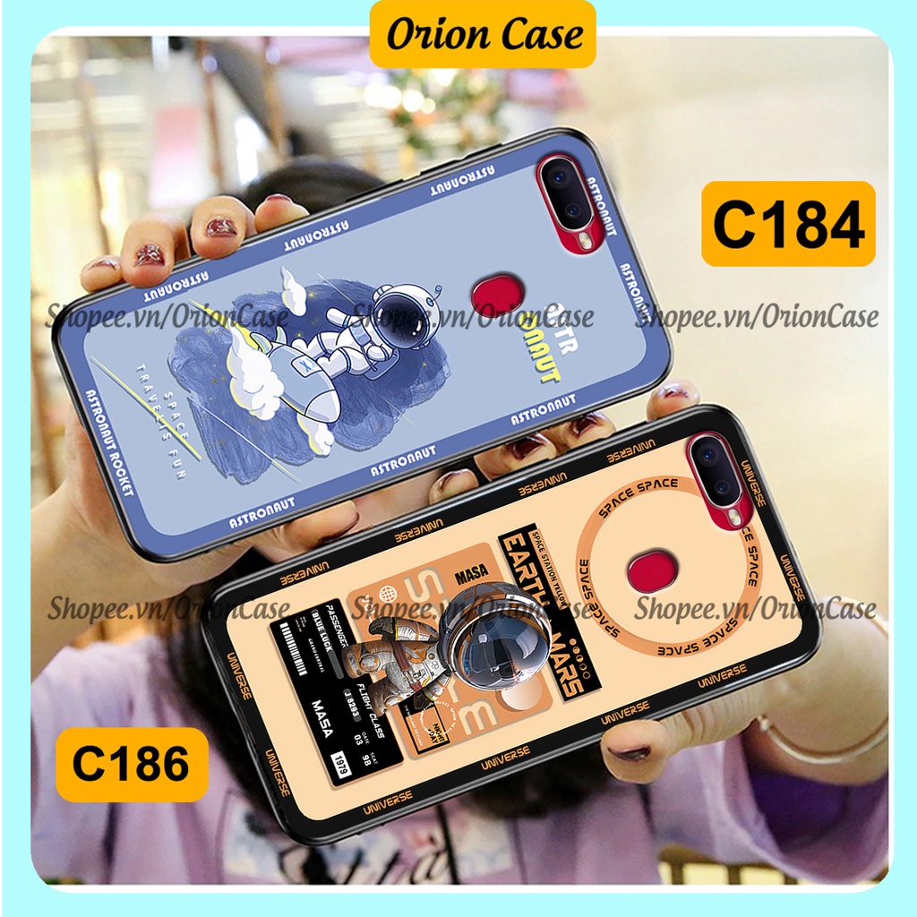 Ốp Oppo A5s / A7 / F9 / A12 in hình astronaut pro nasa, moutain cá tính.ốp lưng chống sốc.