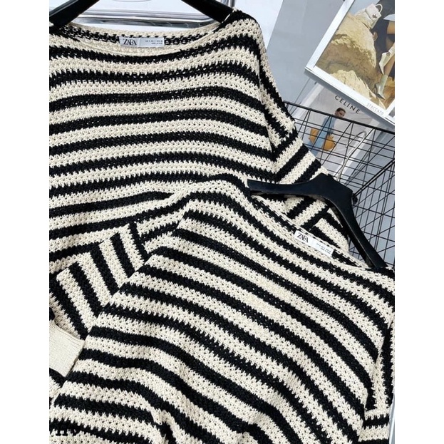 Áo len kẻ ZARA-ALISA | BigBuy360 - bigbuy360.vn