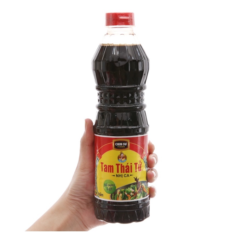 Nước tương Tam Thái Tử nhị ca, chai 500ml