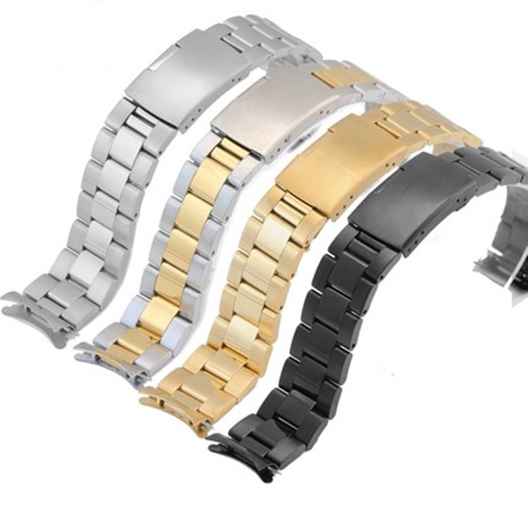 Dây Đeo Đồng Hồ Bằng Thép Không Gỉ 16mm 18mm 20mm 21mm 22mm 24mm 26mm