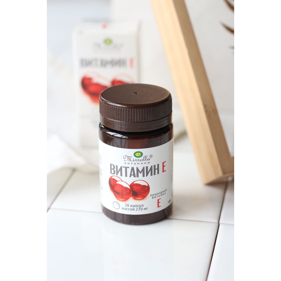 Vitamin E Đỏ 270mg  Nga | BigBuy360 - bigbuy360.vn