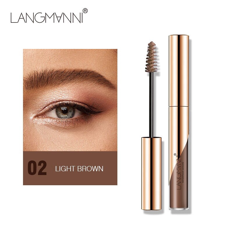 [Hàng mới về] Mascara lông mày 3D lâu trôi chống nước 4 màu tùy chọn