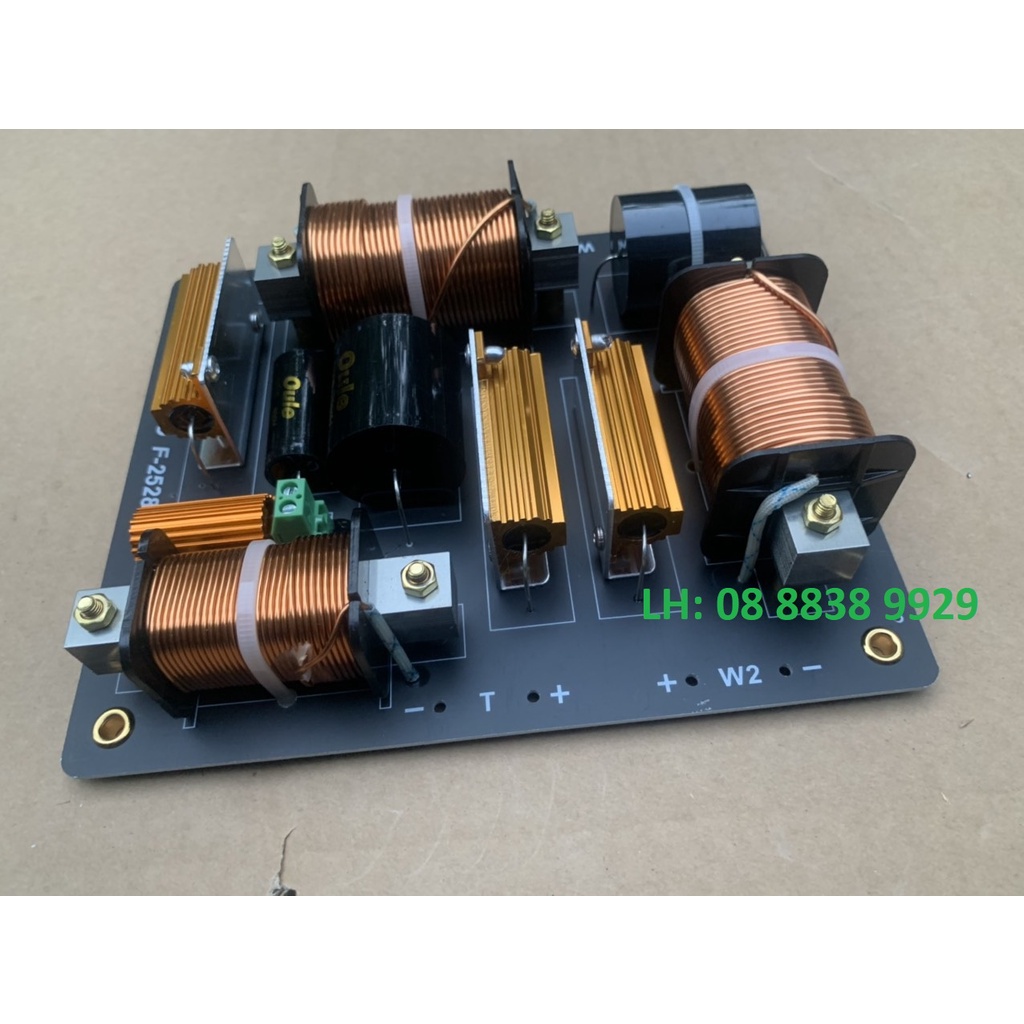 MẠCH PHÂN TẦN FULL ĐÔI CÔNG SUẤT LỚN PRO F2528 - DÙNG CHO LOA LỚN - GIÁ 1 CÁI