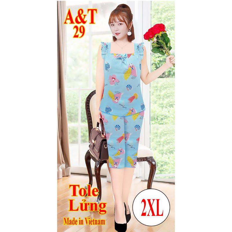 Đồ bộ lửng tole lanh 2da(45-64kg)