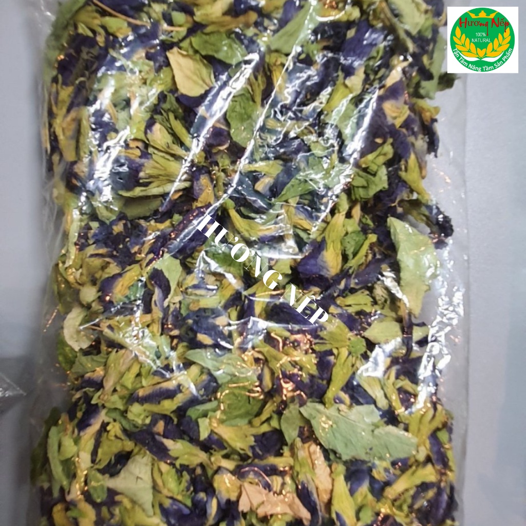 Hoa đậu biếc sấy khô trồng ở quê