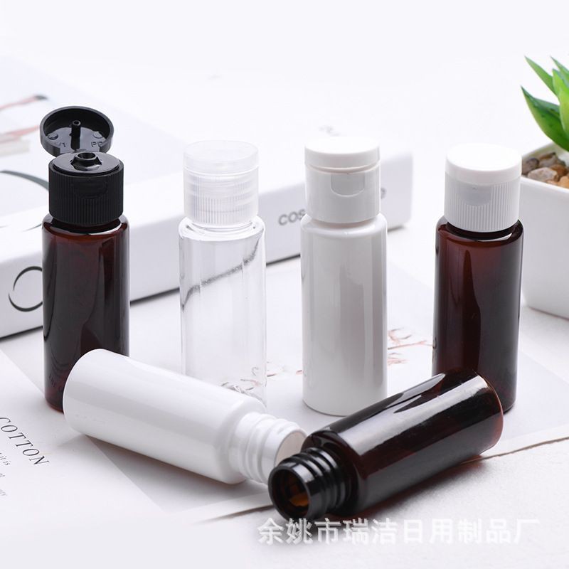 Chai Chiết Mĩ Phẩm ❤ RẺ VÔ ĐỊCH ❤ [10ml,20ml,30ml] Chai nhựa pet nắp bật , chai lọ chiết mỹ phẩm , phụ kiện du lịch