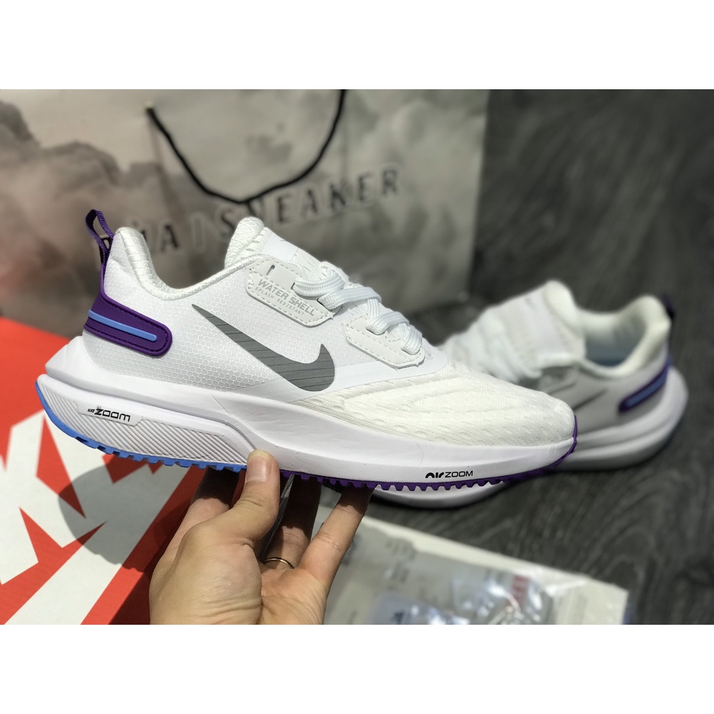 Siêu Phẩm Giày Thể Thảo Sneaker Ni.ke zoom Wa.ter Shell Trắng Xanh SIêu Xinh Cao Cấp Ảnh Thật + freeship + Tặng Tất
