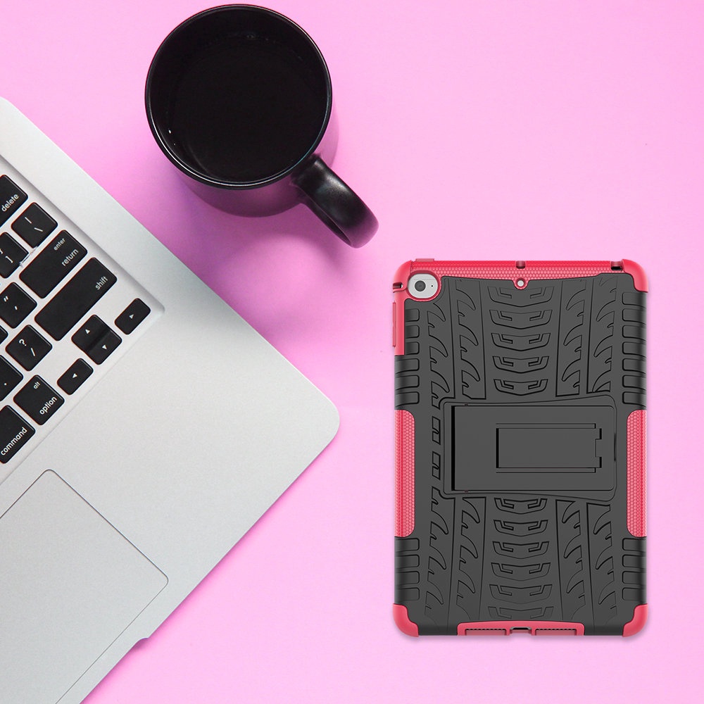 Ốp máy tính bảng Silicon + PC chống sốc 2 trong 1 cho iPad 9.7 2017 2018 Air 2 6 mini 1 2 3 4 5