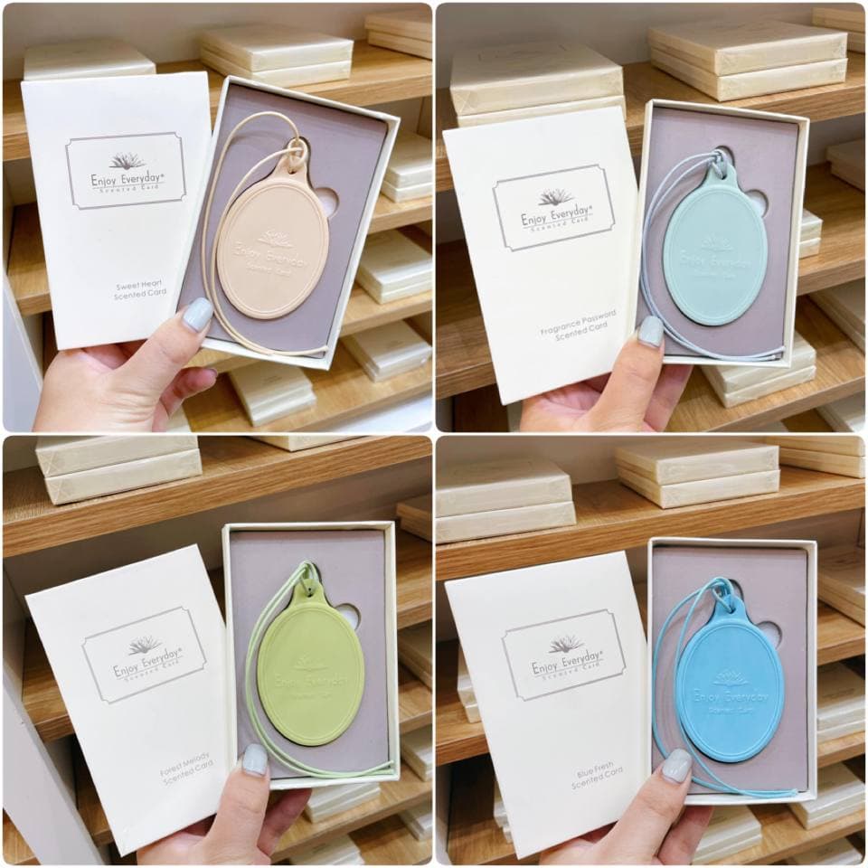 Nước Hoa Sáp Thơm Enjoy Everyday Treo Tủ Quần Áo - Treo Ôtô - Treo Nhà Vệ Sinh Khử Mùi Ẩm Mốc - Lunary