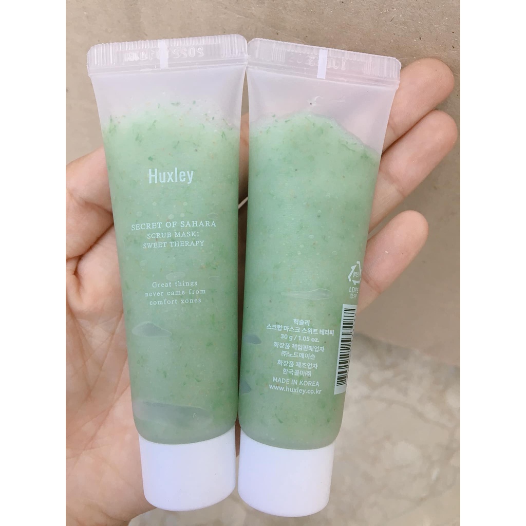 Mặt nạ tẩy tế bào chết Huxley Scrub Mask; Sweet Therapy