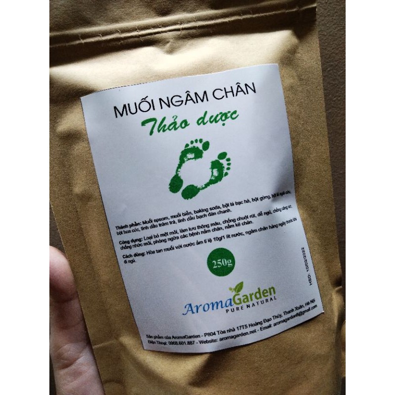 MUỐI NGÂM CHÂN THẢO DƯỢC