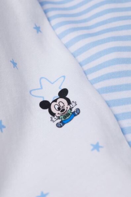 Body Mickey Xanh xuất dư xịn cho bé(form to)