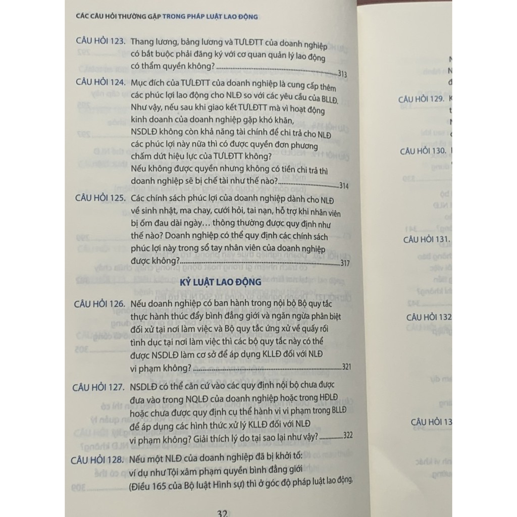 Sách - Các câu hỏi thường gặp trong pháp luật lao động -tái bản lần thứ nhất, có chỉnh sửa bổ sung