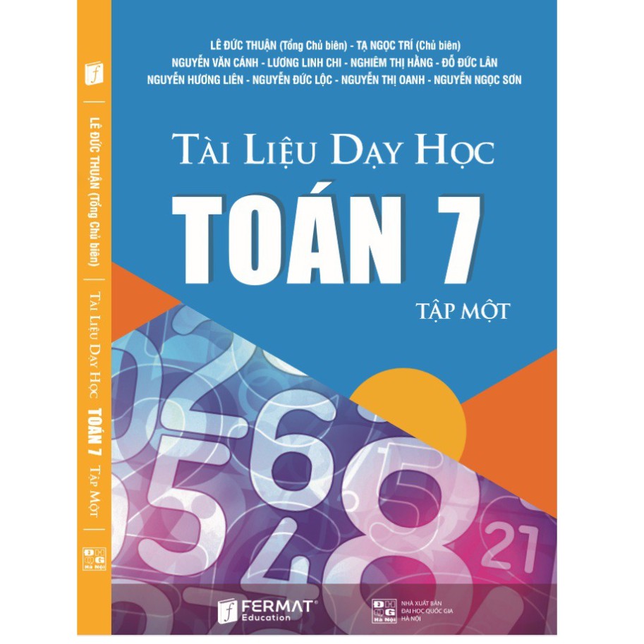 Sách – Tài liệu dạy học Toán 7 (Tập 1 và Tập 2)