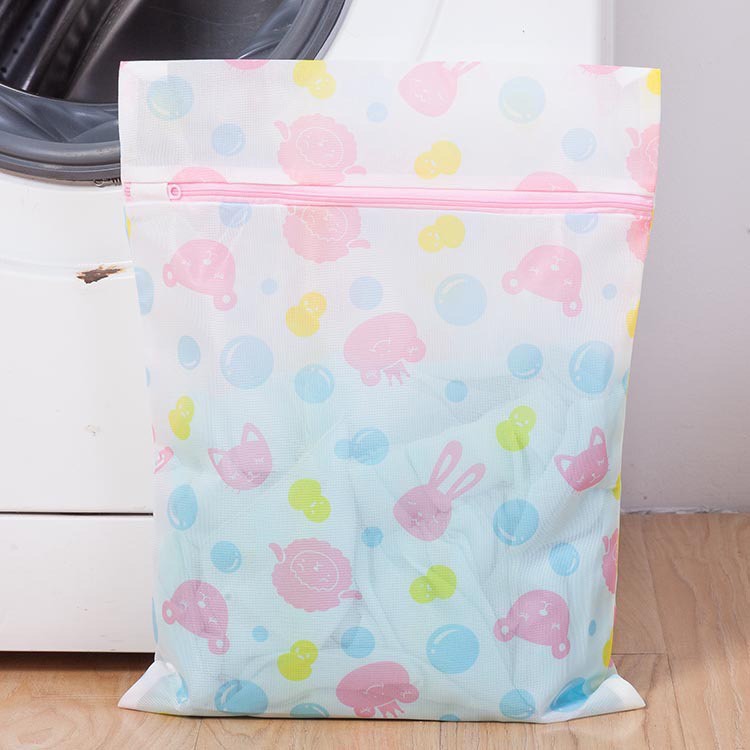 Sét 5 Chiếc Túi giặt đồ máy giặt hình hoa , túi lưới giặt quần áo lót tiện lợi