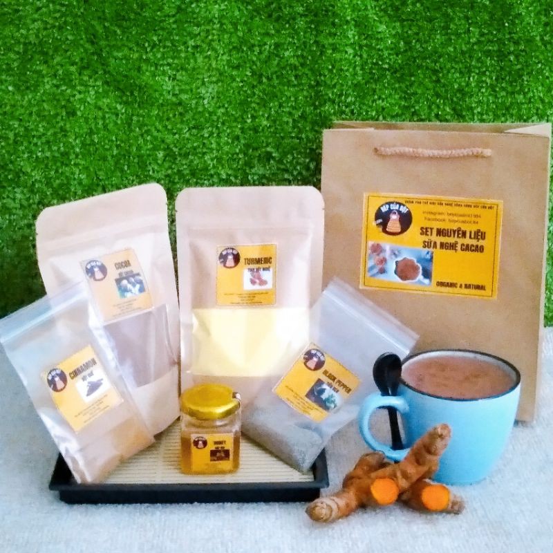 Set nguyên liệu sữa nghệ Cacao | BigBuy360 - bigbuy360.vn