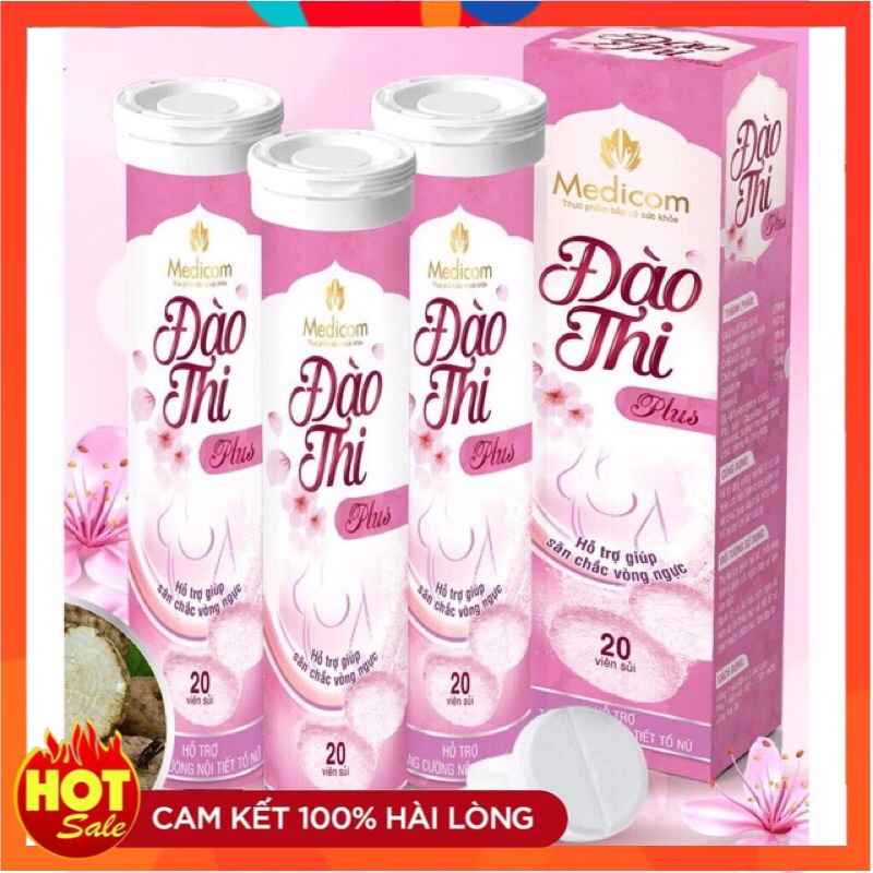 Viên Sủi Đào Thi Tăng Kích Thước Vòng 1 Hàng Chính Hãng