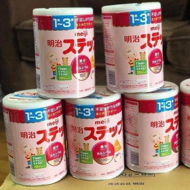sữa meiji thanh 1-3