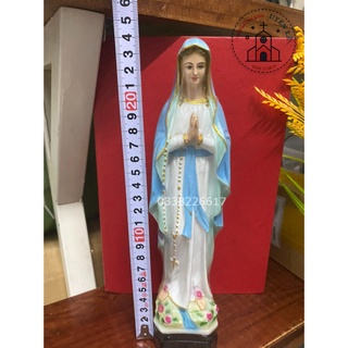 Tượng công giáo Mẹ lộ đức 25cm