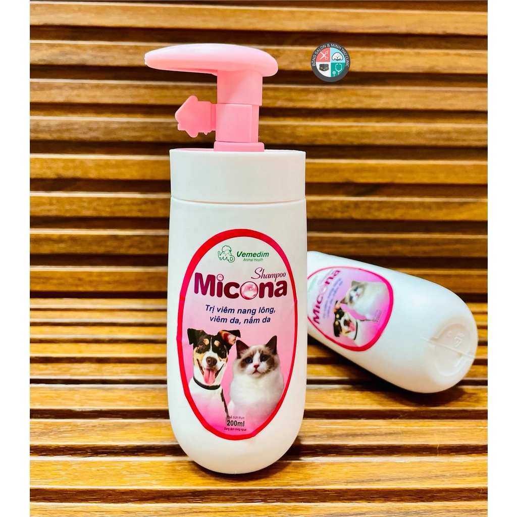 Sữa Tắm Phòng Trị Viêm Nấm Da Micona Shampoo