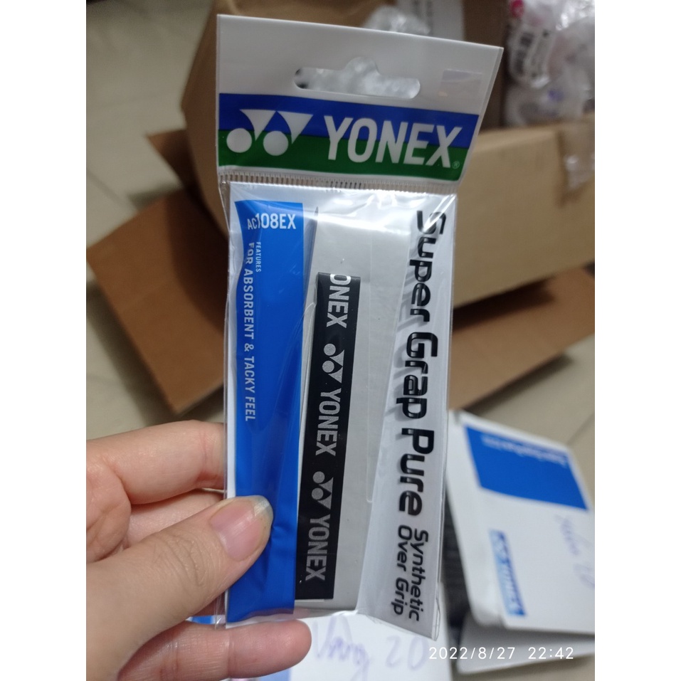 Quấn cán yonex chính hãng AC108EX, quấn cán vợt cầu lông