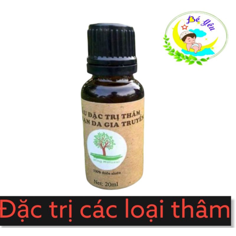 Tinh dầu xóa thâm gia truyền ( đánh bay thâm vùng kín, ,thâm mụn, môi, nách, mắt,..)handmade