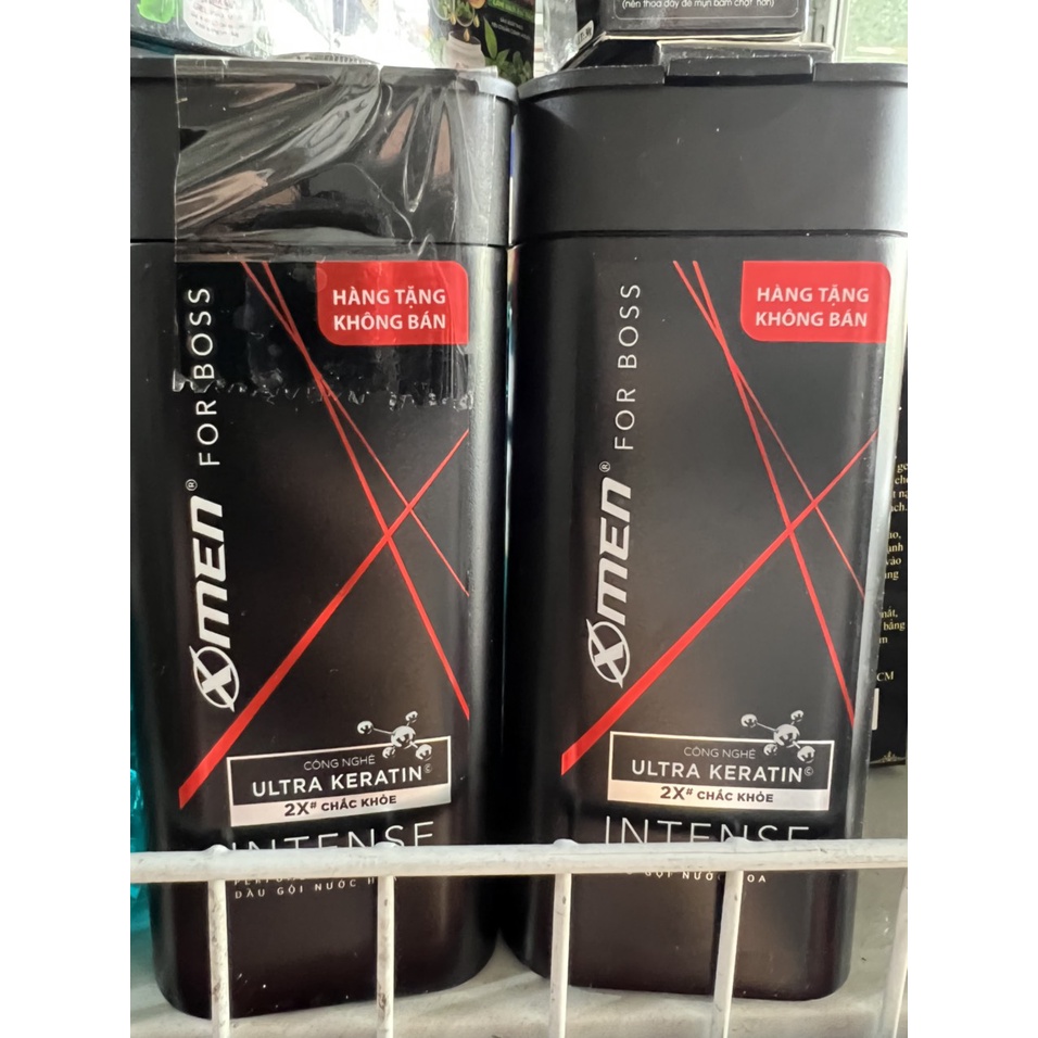 Dầu gội nước hoa X-Men For Boss Intense - Mùi hương trầm đầy nội lực 150g