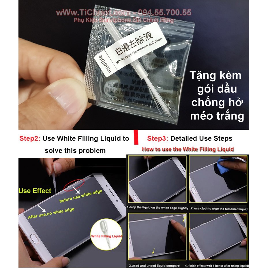 [Ảnh Thật] Kính Cường Lực Xiaomi Black Shark 2 FULL Màn, FULL KEO Silicon