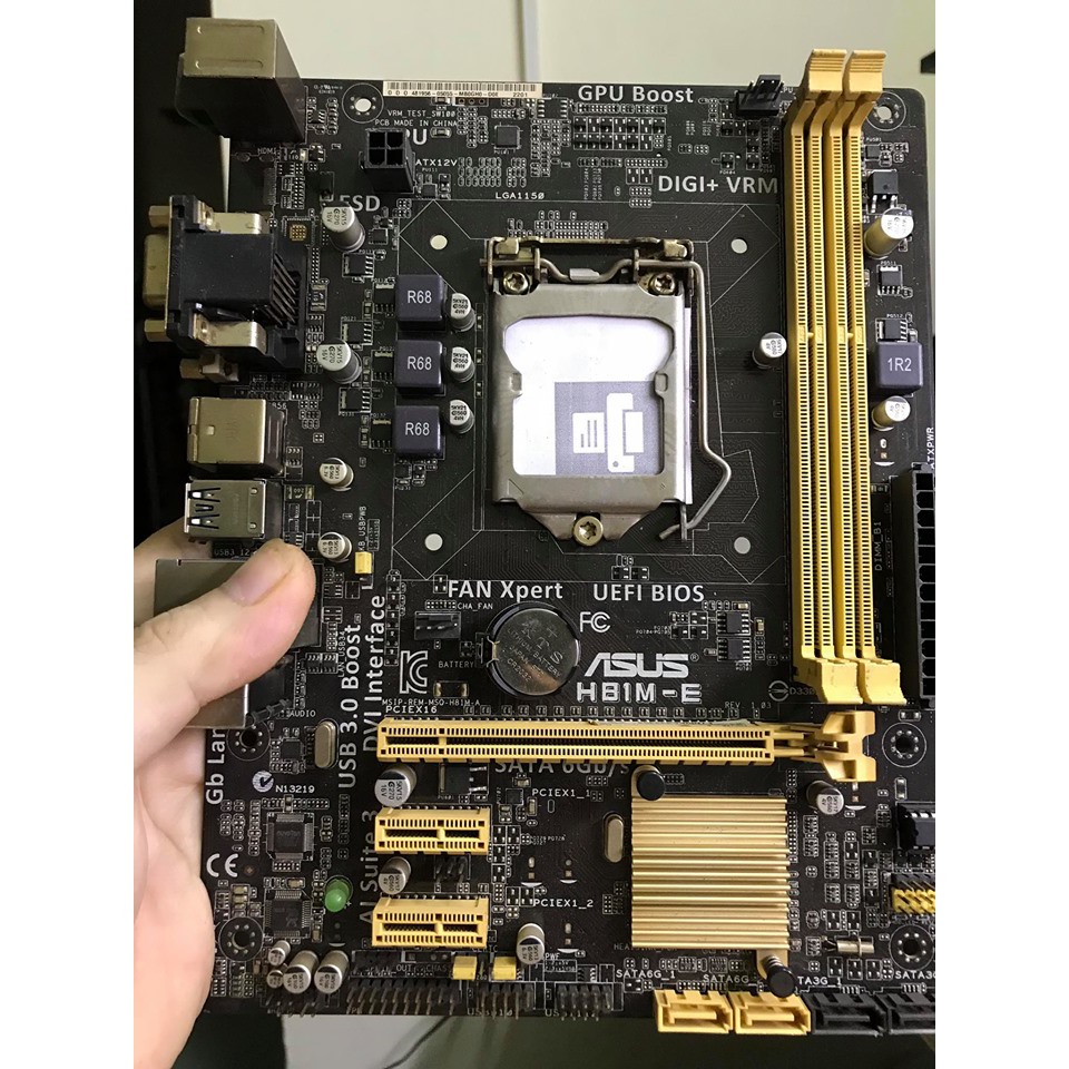 [Mã 155ELSALE giảm 7% đơn 300K] Main Asus h81m-d-k-e đủ chặn giá rẻ tặng keo tản nhiệt