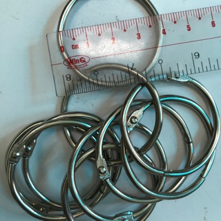 Khoen tròn 10 cái size 4cm làm flashcards