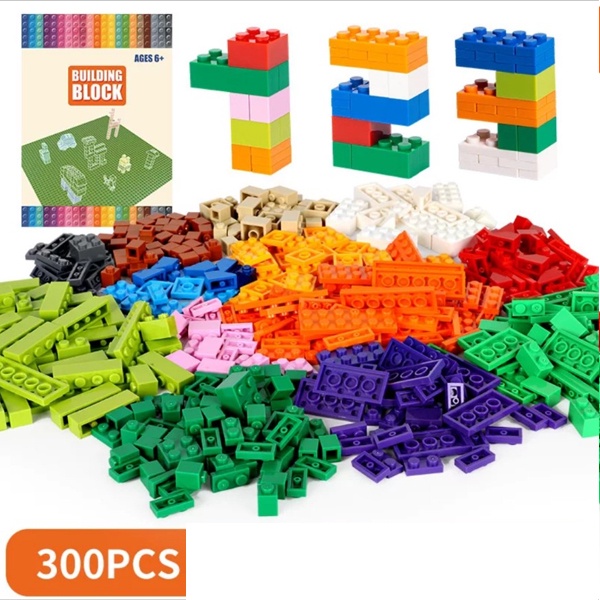 BỘ GHÉP HÌNH LE GO 300 CHI TIẾT, 500 CHI TIẾT KÈM 2 TẤM ĐÁY