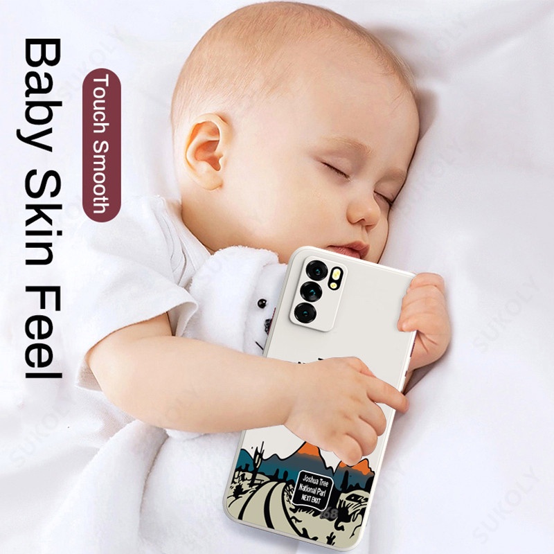 OPPO Reno 6 Z 5G  Ốp Điện Thoại Silicon Dẻo Mềm Chống Sốc Bảo Vệ Camera Cho  Reno 5 6 Z 6Z Phone OPPO Reno 5 Pro